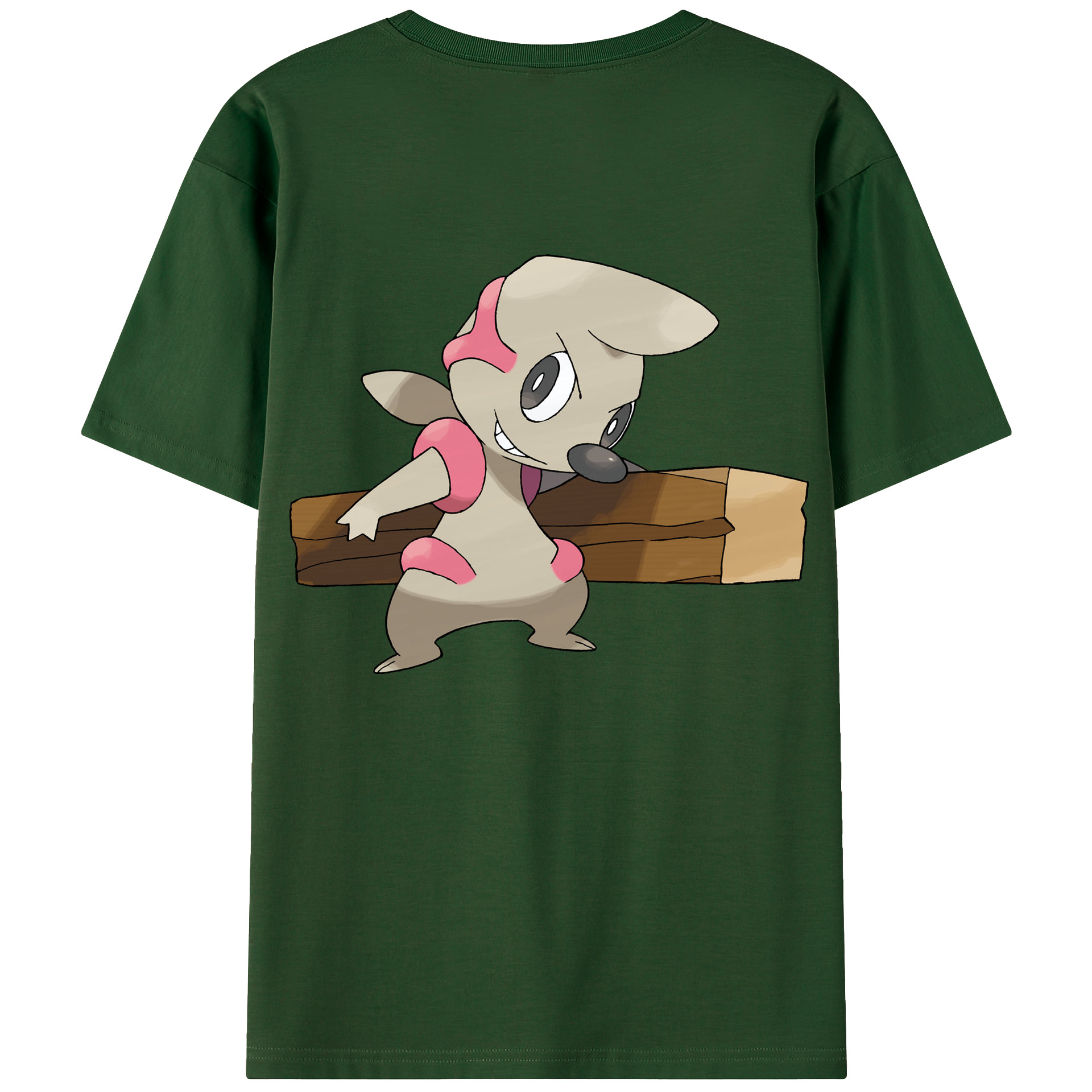 （画像用） ポケットモンスター Pokémon 綿100％半袖Tシャツ（背面プリント）